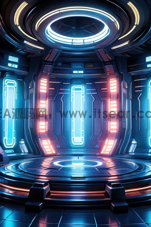 电商丨科技科幻光污染背景_dianqi_V1_V2.safetensors(图1)