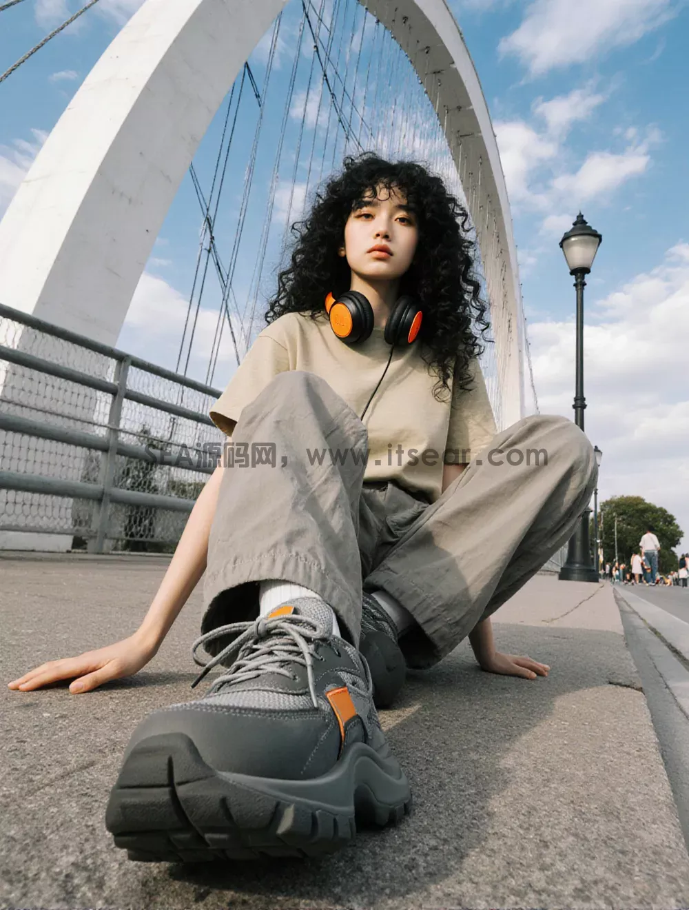 大透视街头拍人时尚人像镜头艺术摄影(图4)