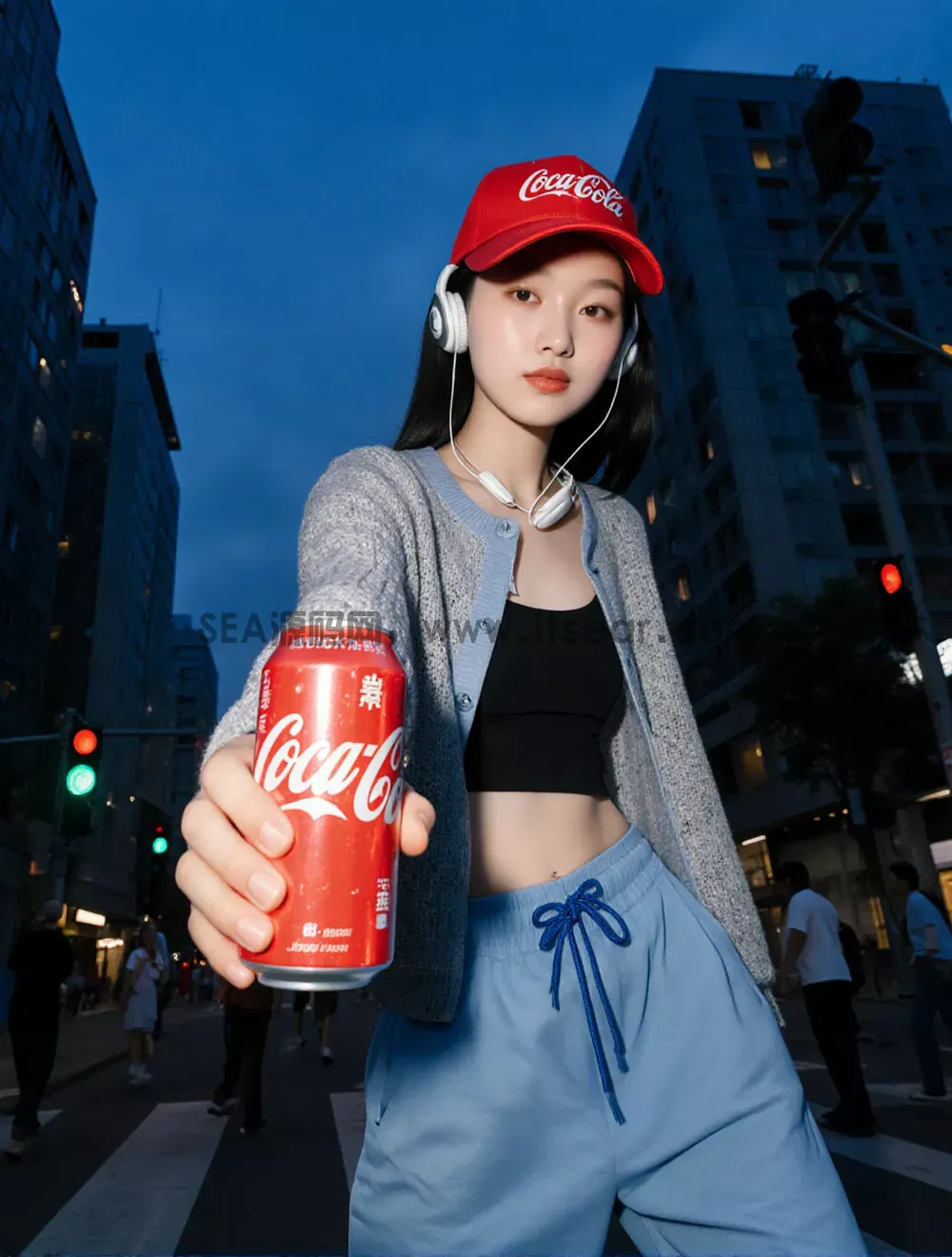 大透视街头拍人时尚人像镜头艺术摄影(图7)