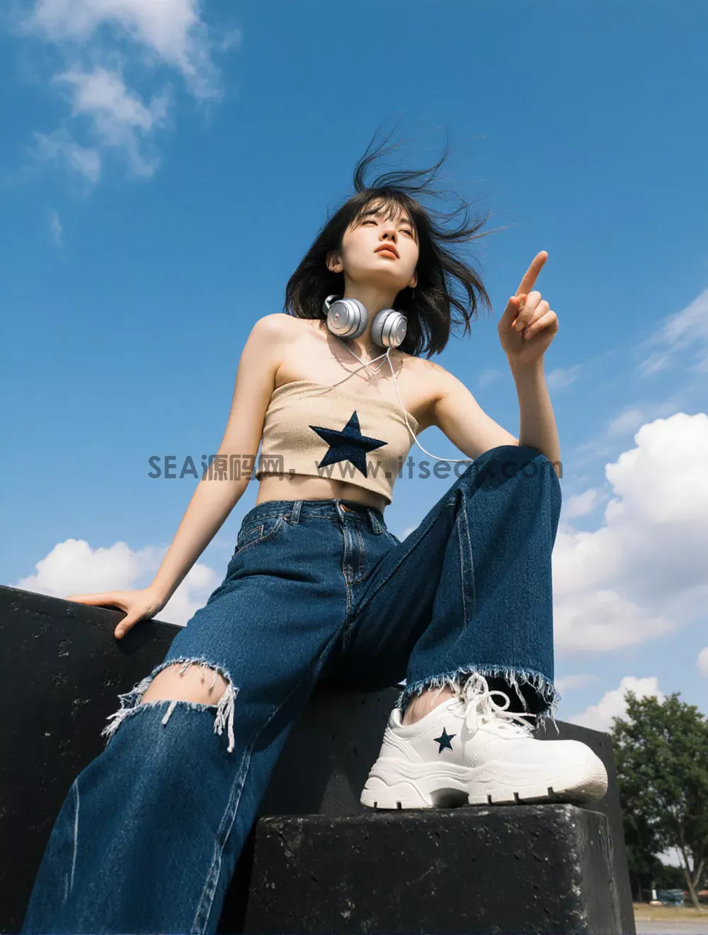 大透视街头拍人时尚人像镜头艺术摄影(图8)