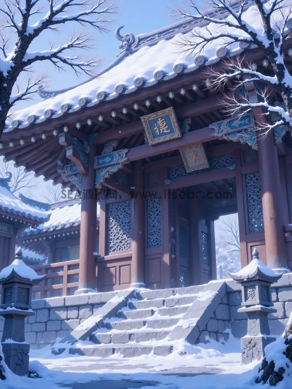 仙侠国风幻想游戏场景壁纸模型 v1.0(图7)