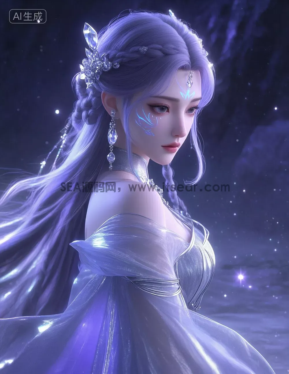 Qwen国漫人物更新：最新3D模型动态揭秘(图1)