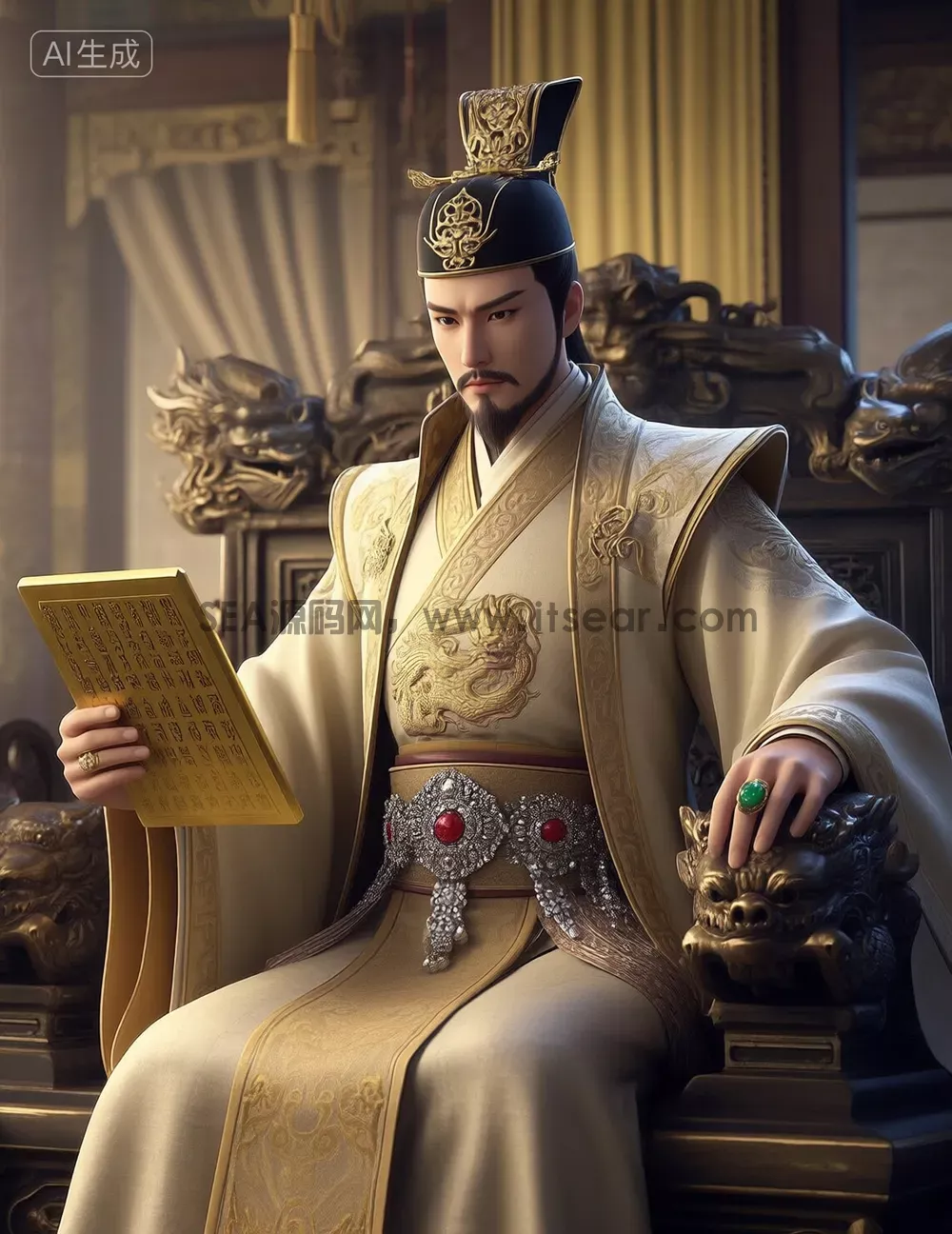 Qwen国漫人物更新：最新3D模型动态揭秘(图6)