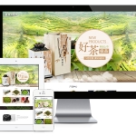 响应式茶叶批发公司网站模板