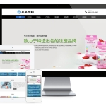 响应式塑料封条制品企业网站模板