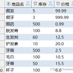 客户订购登记管理系统（数据库）