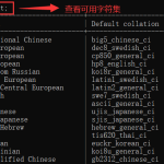 【MySQL基础】字符集与校对集详解