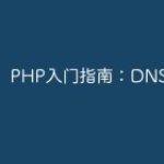 PHP入门指南：DNS解析