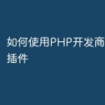 如何使用PHP开发商城的秒杀插件
