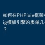 如何在PHPixie框架中使用Twig模