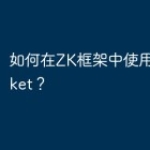 如何在ZK框架中使用WebSocket？