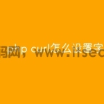 php curl怎么设置字符集