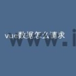 vue数据怎么请求