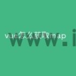 vue怎么获取map