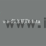 vue怎么获取data
