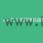 vue怎么使用随机函数