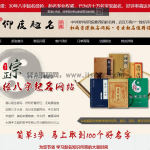 价值上千的新版起名源码、起名网站、起名程