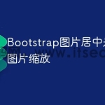 Bootstrap图片居中是否支持图片缩