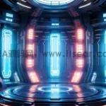 电商丨科技科幻光污染背景_dianqi_V1_V2.safetensors